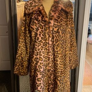 Avec Les Filles Faux Fur Jacket